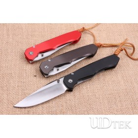 Imported D2 blade steel 3 colors Loksha folding knife UD404600